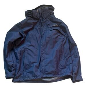 Men’s Columbia Interchange 3-in-1 Jacket (SHELL ONLY) XXL – Navy Blue